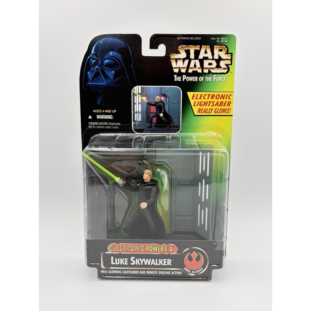Star Wars POTF Electronic Power FX Luke Skywalker 1997 Kenner Vintage Figure New